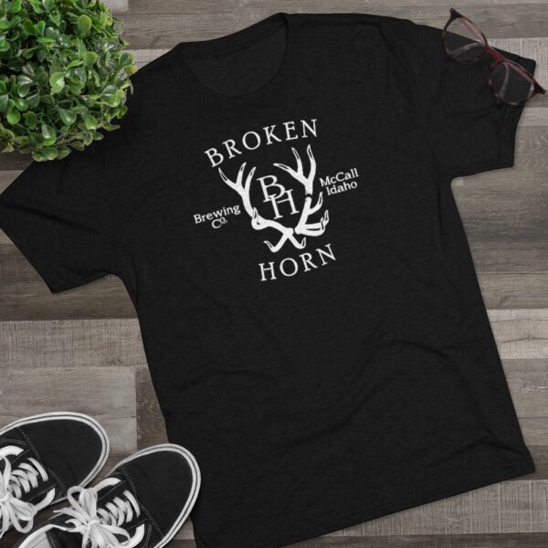 Broken Horn Brewing Tri-Blend T-Shirt - Image 5