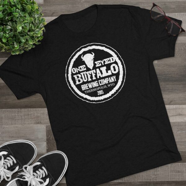 One Eyed Buffalo Tri-Blend T Shirt - Image 5