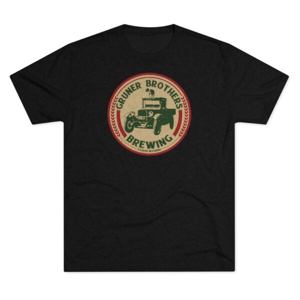 Gruner Brothers Brewing Men's Tri-Blend T Shirt - Image 7