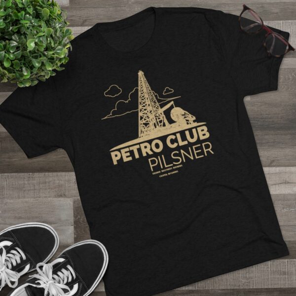Gruner Brothers Petro Club Pilsner Tri-Blend T-Shirt - Image 2