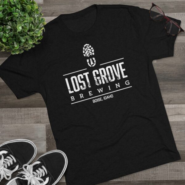 Lost Grove Brewing Men's Tri-Blend T-Shirt - Image 5
