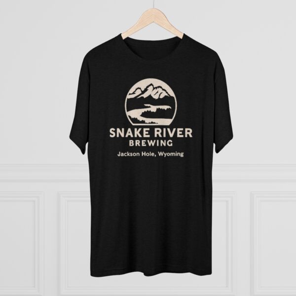Snake River Brewing Logo Men's Tri-Blend T-Shirt - Image 6