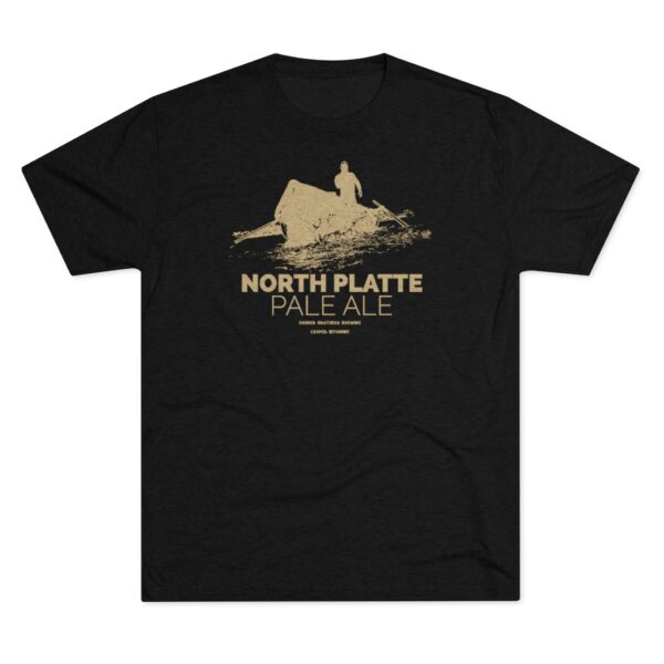 Gruner Brothers North Platte Pale Ale Tri-Blend T Shirt - Image 4