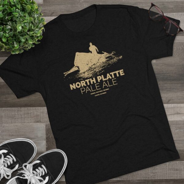 Gruner Brothers North Platte Pale Ale Tri-Blend T Shirt - Image 5
