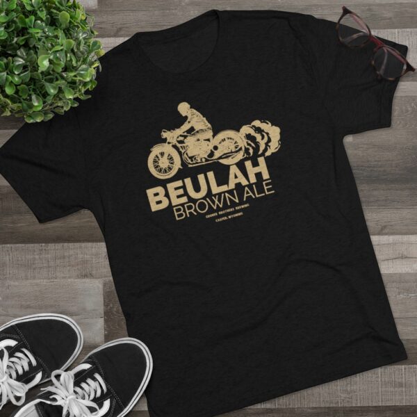 Gruner Brothers Beulah Brown Ale Men's Tri-Blend T-Shirt - Image 5