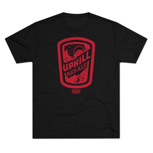 Luminous Brewhouse Uphill Red Ale Men's Tri-Blend T-Shirt - Image 4