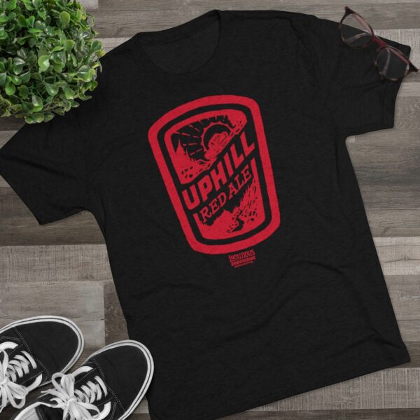 Luminous Brewhouse Uphill Red Ale Men's Tri-Blend T-Shirt - Image 5