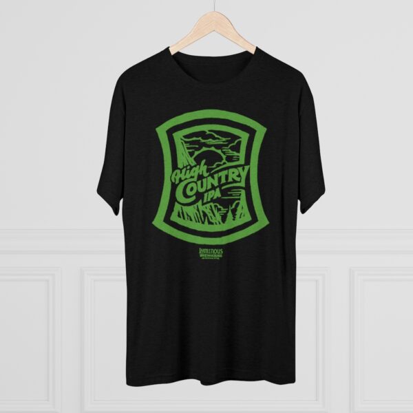 Luminous Brewhouse High Country IPA Men's Tri-Blend T-Shirt - Image 3