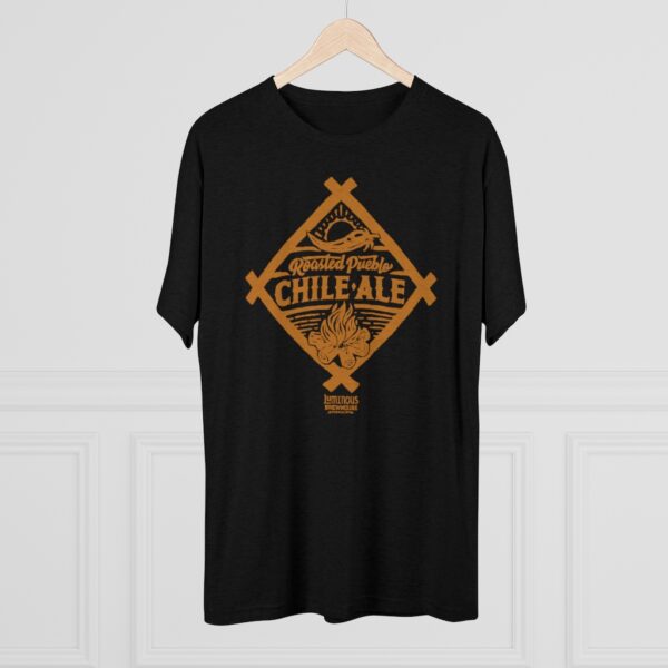 Luminous Brewhouse Roasted Pueblo Chile Ale Men's Tri-Blend T-Shirt - Image 6