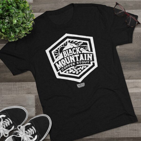 Luminous Brewhouse Black Mountain Coffee Stout Men's Tri-Blend T-Shirt - Image 2