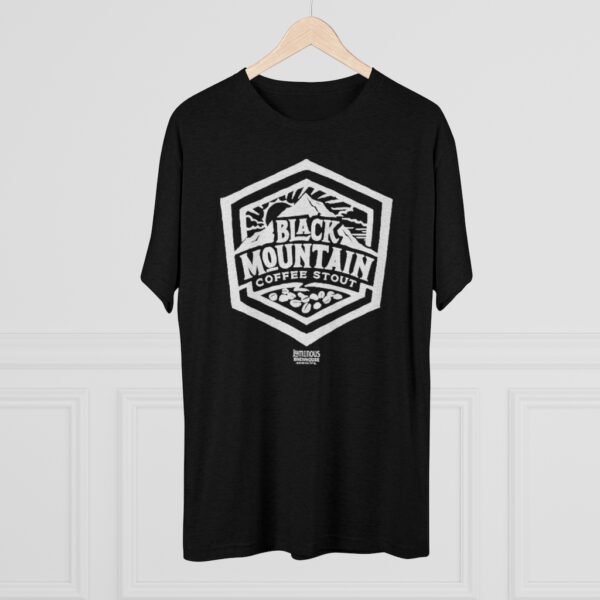 Luminous Brewhouse Black Mountain Coffee Stout Men's Tri-Blend T-Shirt - Image 3