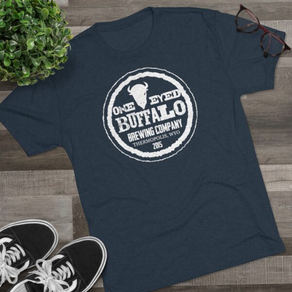 One Eyed Buffalo Tri-Blend T Shirt - Image 14
