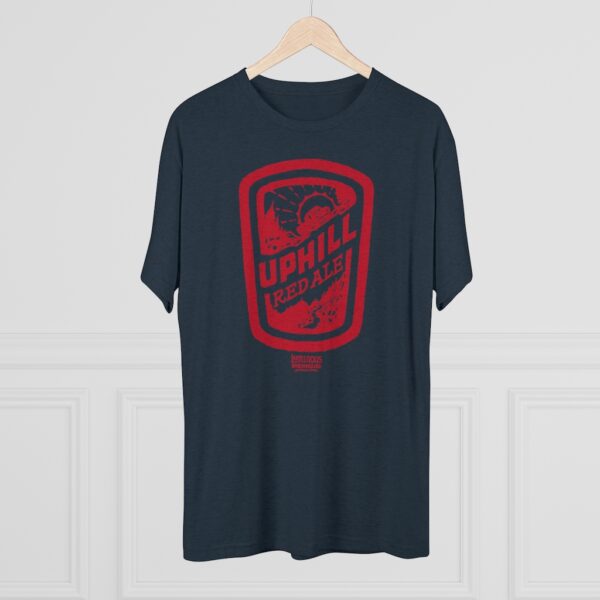 Luminous Brewhouse Uphill Red Ale Men's Tri-Blend T-Shirt - Image 3