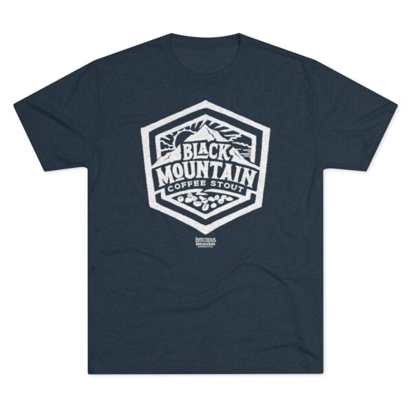 Luminous Brewhouse Black Mountain Coffee Stout Men's Tri-Blend T-Shirt - Image 13