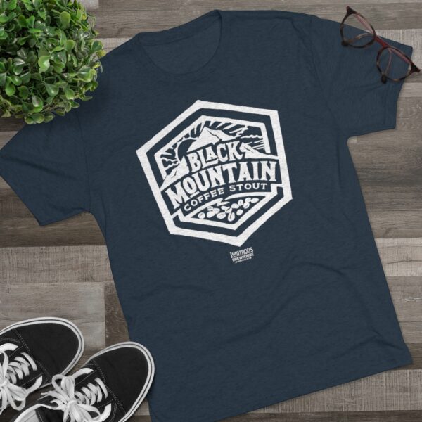 Luminous Brewhouse Black Mountain Coffee Stout Men's Tri-Blend T-Shirt - Image 14