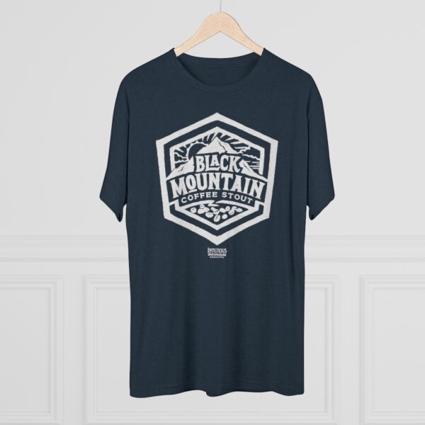Luminous Brewhouse Black Mountain Coffee Stout Men's Tri-Blend T-Shirt - Image 15