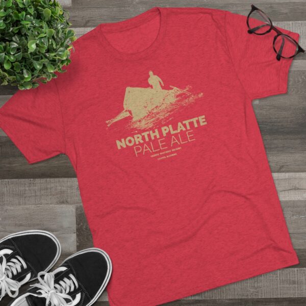 Gruner Brothers North Platte Pale Ale Tri-Blend T Shirt - Image 17