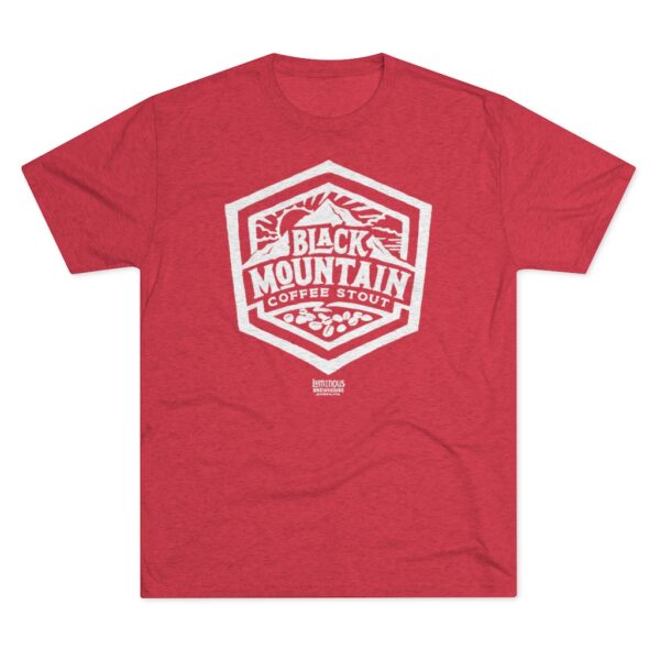 Luminous Brewhouse Black Mountain Coffee Stout Men's Tri-Blend T-Shirt - Image 16
