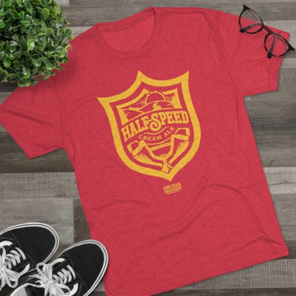 Luminous Brewhouse Half-Speed Cream Ale Men's Tri-Blend T-Shirt - Image 20