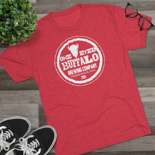 One Eyed Buffalo Tri-Blend T Shirt - Image 20
