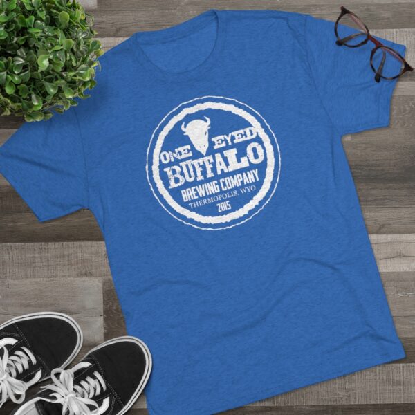 One Eyed Buffalo Tri-Blend T Shirt - Image 2