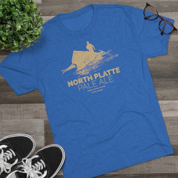 Gruner Brothers North Platte Pale Ale Tri-Blend T Shirt - Image 11