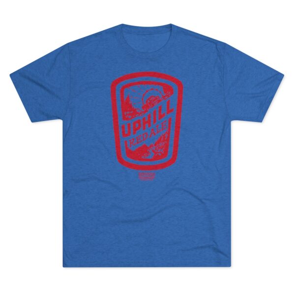 Luminous Brewhouse Uphill Red Ale Men's Tri-Blend T-Shirt - Image 7