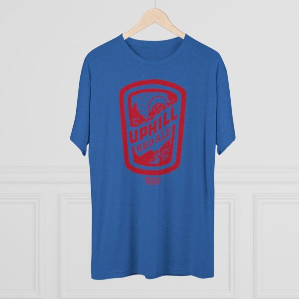 Luminous Brewhouse Uphill Red Ale Men's Tri-Blend T-Shirt - Image 9