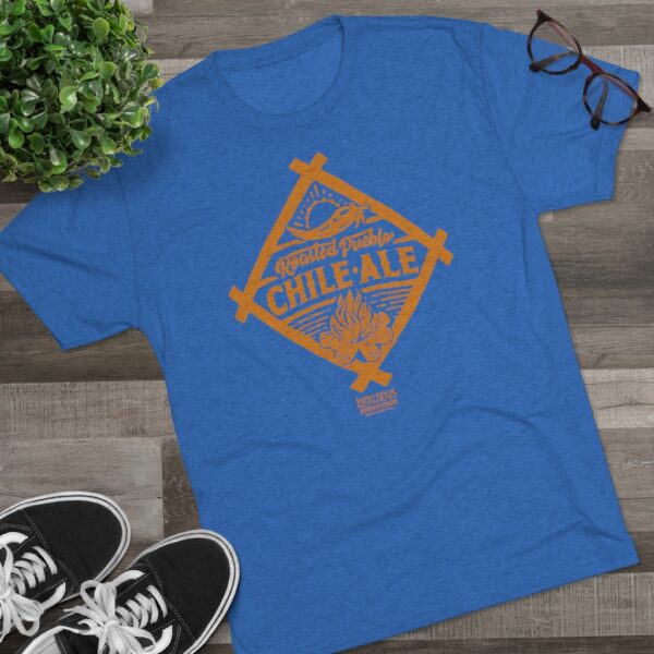 Luminous Brewhouse Roasted Pueblo Chile Ale Men's Tri-Blend T-Shirt - Image 2