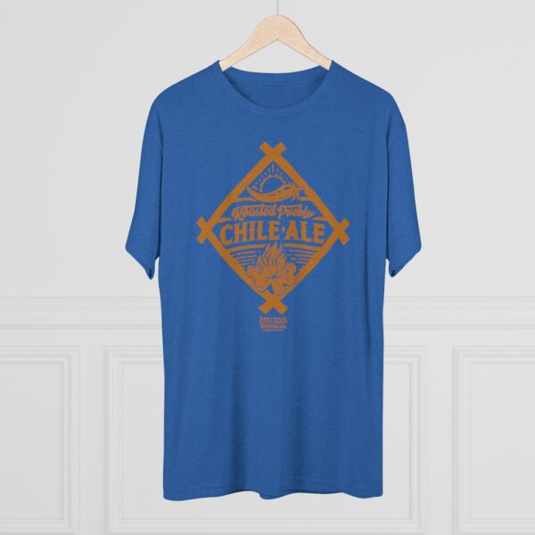 Luminous Brewhouse Roasted Pueblo Chile Ale Men's Tri-Blend T-Shirt - Image 3
