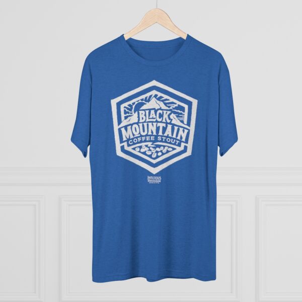 Luminous Brewhouse Black Mountain Coffee Stout Men's Tri-Blend T-Shirt - Image 12
