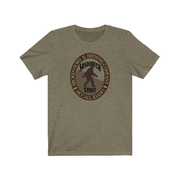 Broken Horn Brewing Sasquatch Stout T Shirt - Image 2