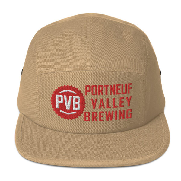 Portneuf Valley Brewing Five Panel Strapback Hat - Image 3