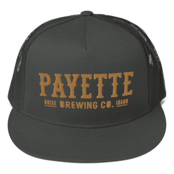 Payette Brewing Text Logo Embroidered Trucker Hat