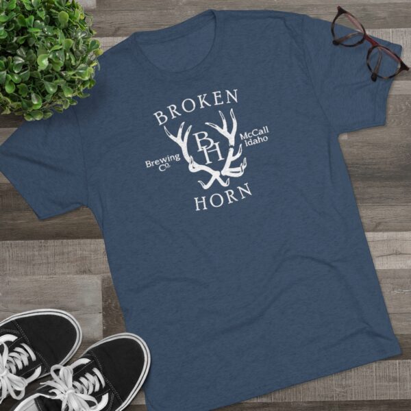 Broken Horn Brewing Tri-Blend T-Shirt - Image 11