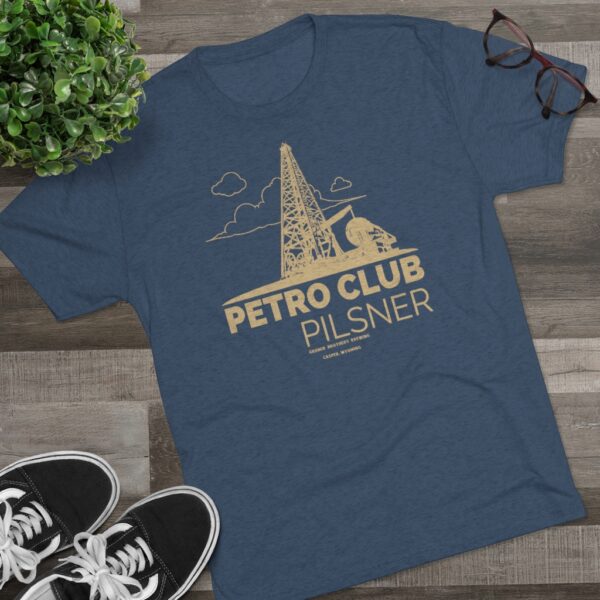 Gruner Brothers Petro Club Pilsner Tri-Blend T-Shirt - Image 14
