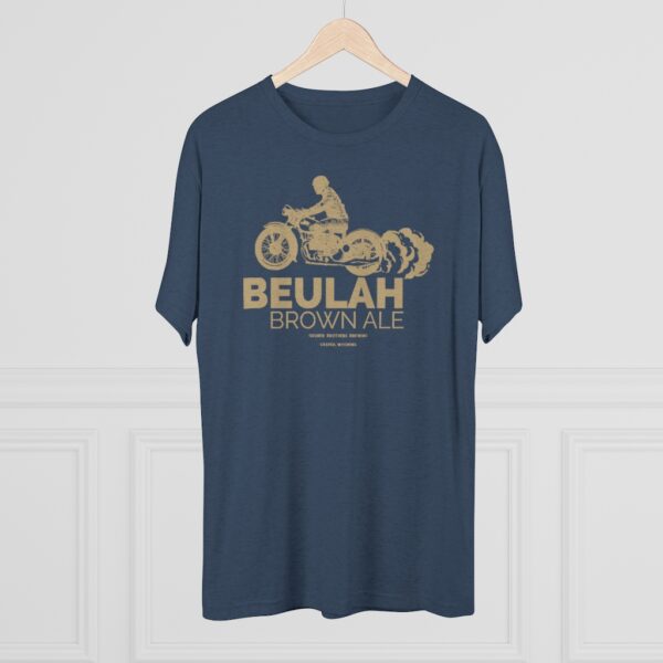 Gruner Brothers Beulah Brown Ale Men's Tri-Blend T-Shirt - Image 15