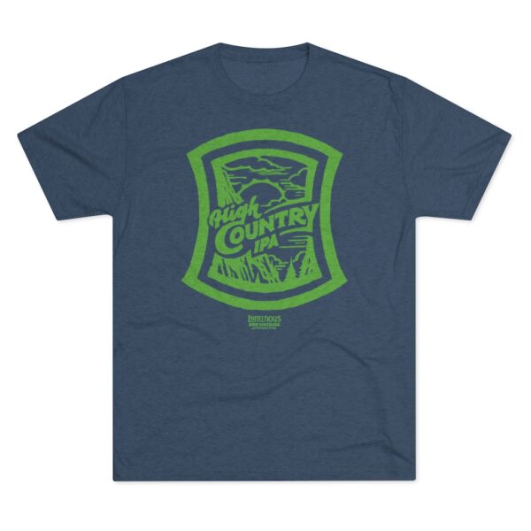 Luminous Brewhouse High Country IPA Men's Tri-Blend T-Shirt - Image 10