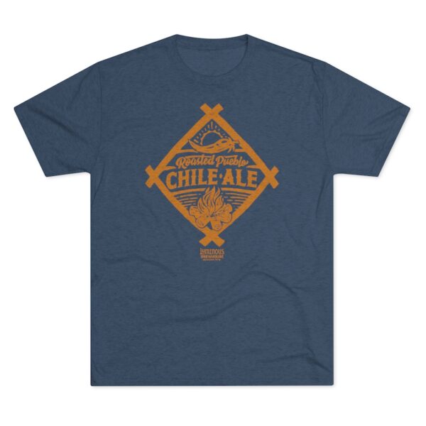 Luminous Brewhouse Roasted Pueblo Chile Ale Men's Tri-Blend T-Shirt - Image 10