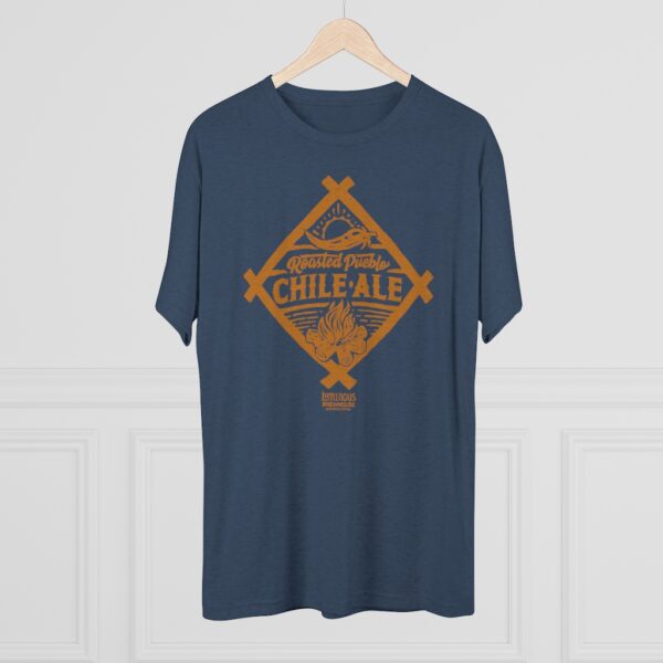 Luminous Brewhouse Roasted Pueblo Chile Ale Men's Tri-Blend T-Shirt - Image 12