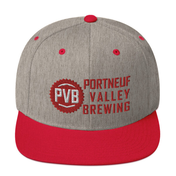 Portneuf Valley Brewing Flat Bill Snapback Hat - Image 7
