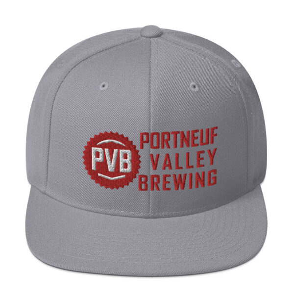 Portneuf Valley Brewing Flat Bill Snapback Hat - Image 5