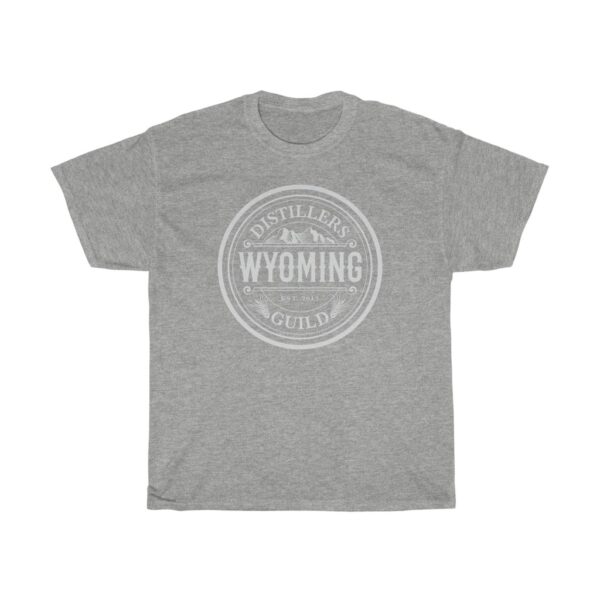 Wyoming Distillers Guild Men's Heavy Cotton Tee - Image 3