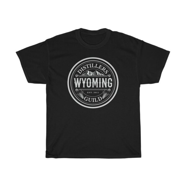 Wyoming Distillers Guild Men's Heavy Cotton Tee - Image 2