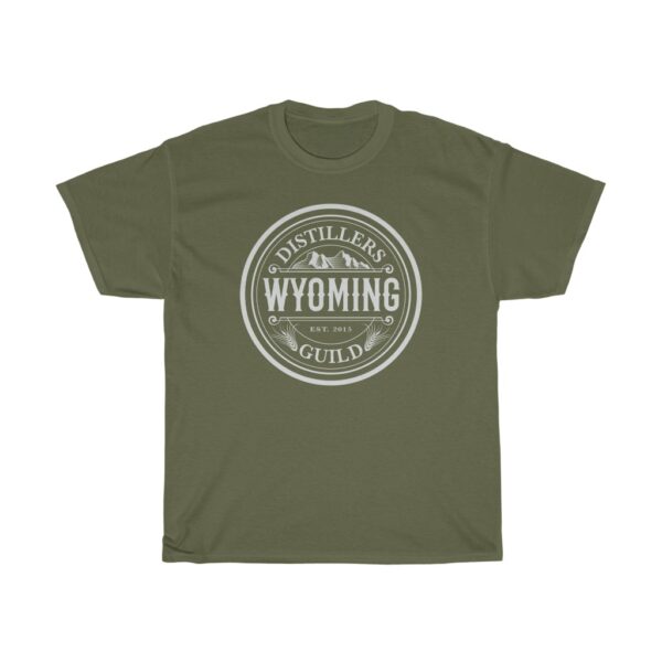 Wyoming Distillers Guild Men's Heavy Cotton Tee - Image 4