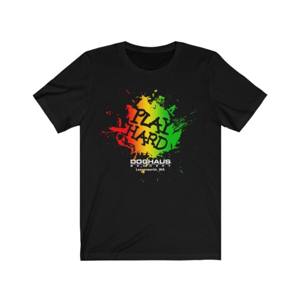 Doghaus Brewery "Play Hard" Men's T-shirt