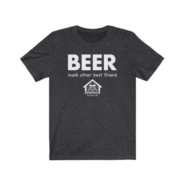 Doghaus Brewery Beer, Man's Other Best Friend Men's T-shirt - Image 4