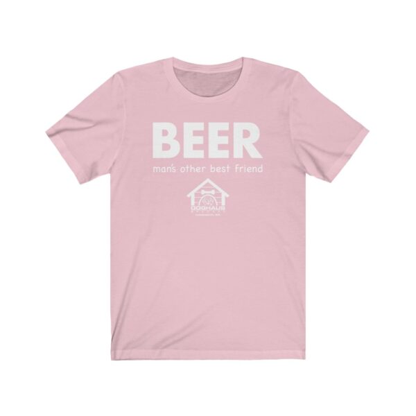 Doghaus Brewery Beer, Man's Other Best Friend Men's T-shirt - Image 6