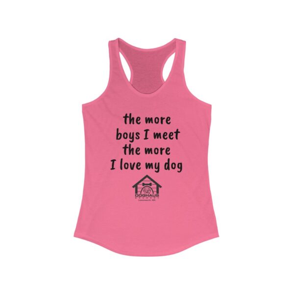 Doghaus Brewery "More Boys I Meet" Racerback Tank