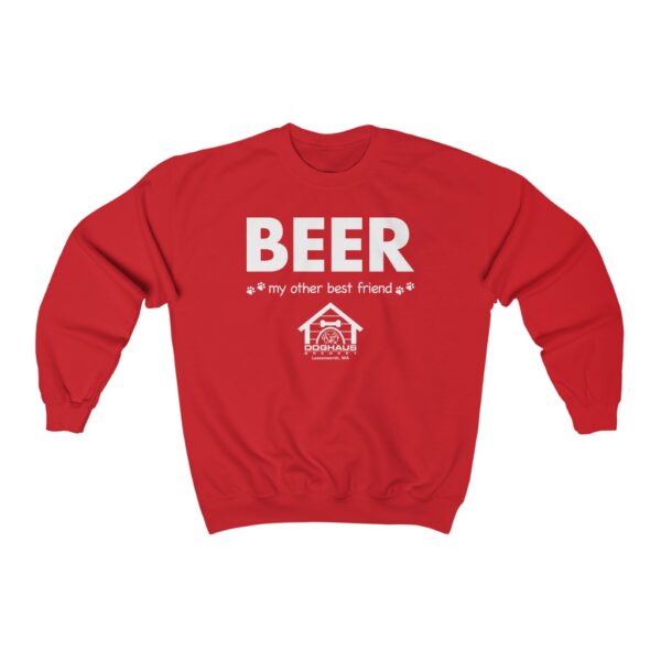 Doghaus Brewery "Beer, My Other Best Friend" Unisex Crewneck Sweatshirt - Image 5